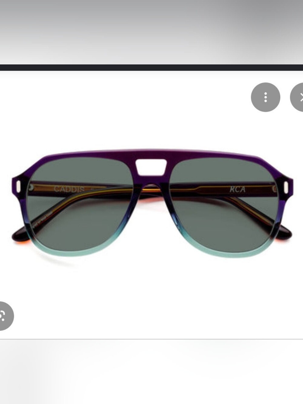 Caddis RCA {Root Cause Analysis} in Voodoo Sunglasses - NIB - Retail $180